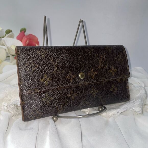 Authentic Louis Vuitton Monogram Porte Tresor International Wallet - Picture 1 of 1